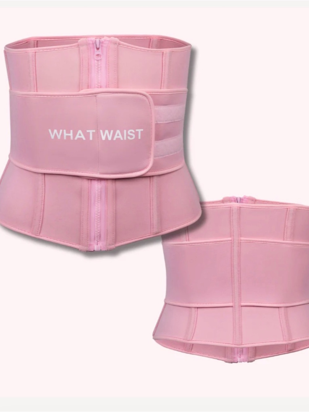 Pink Waist Trainer Shapewear Belt